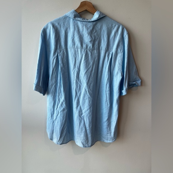 NWT InWear Linen Blend Ellie IW SS Shirt - Picture 5 of 9